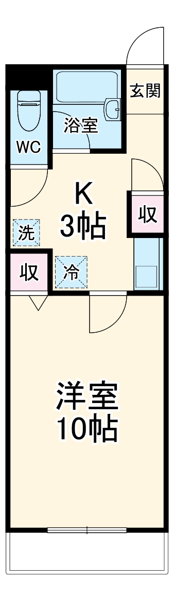 サウスプラザの間取り