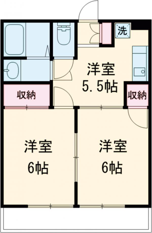エバーグリーン東葛西の間取り