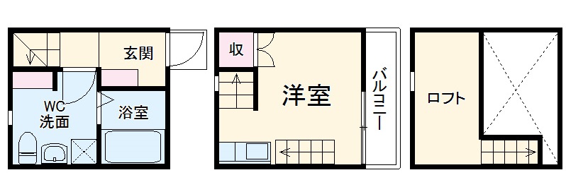 アースクエイク豊の間取り