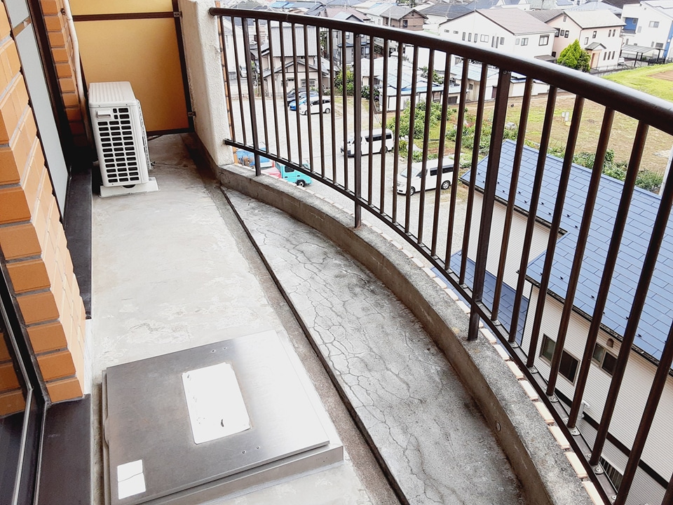 12/26 バルコニー