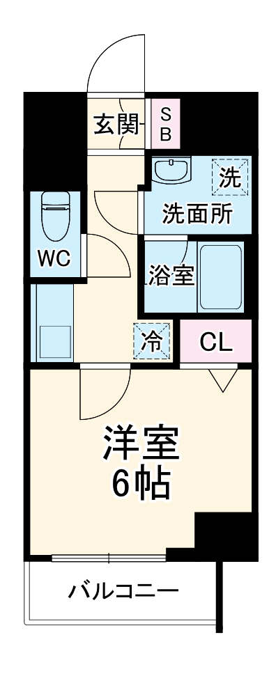 アイル横浜ノースドゥーエの間取り