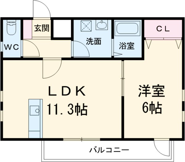 アメニティ金山の間取り