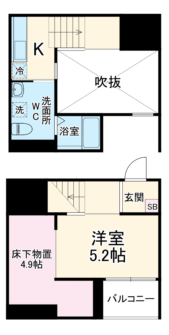 ボナールの間取り