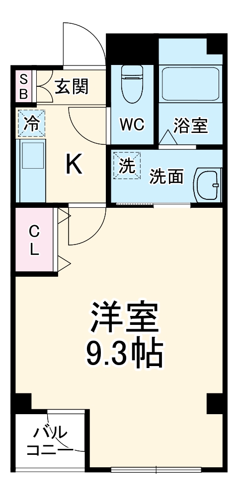 トミテラスの間取り