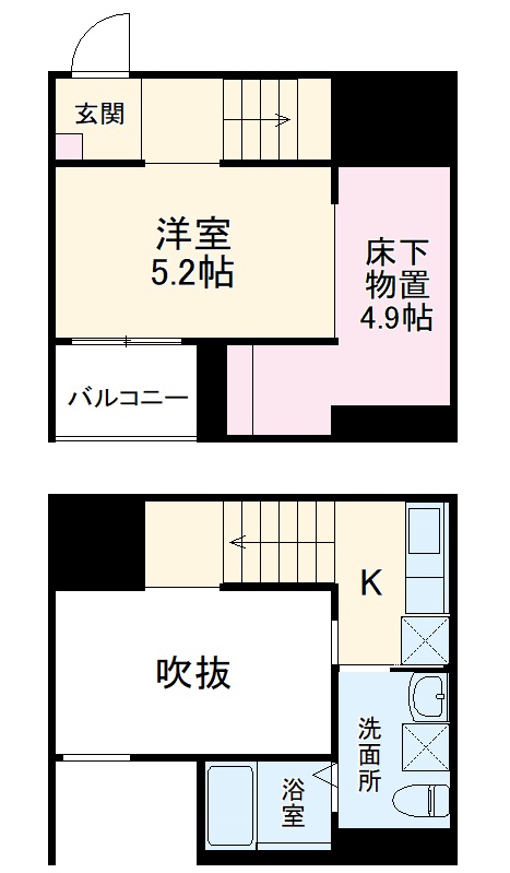 セストチッタ六番町の間取り