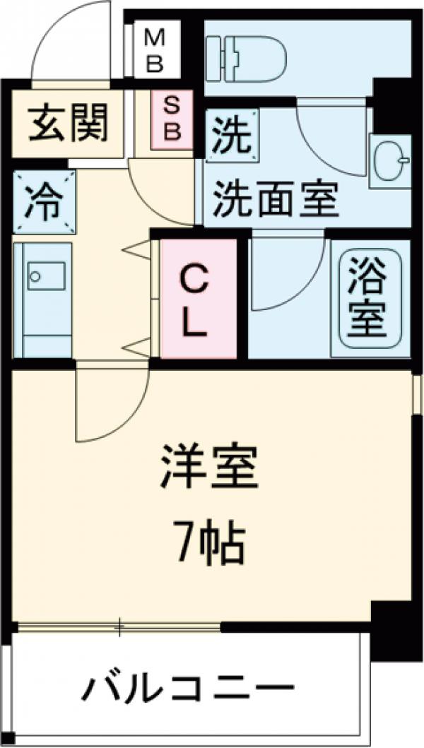 アトレ西葛西の間取り