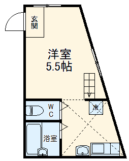 レガート片倉の間取り