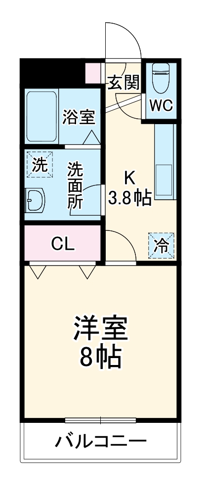 il compagno Ⅲの間取り