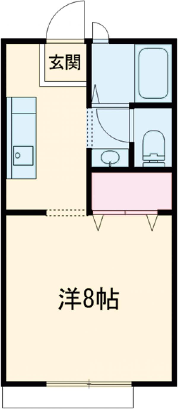 プチメゾン Ⅱの間取り