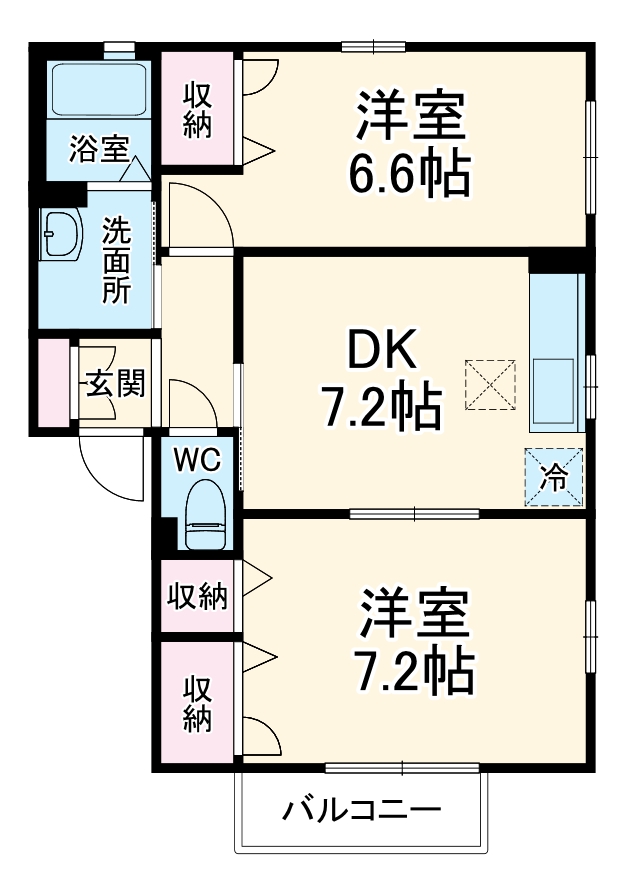 シエルⅧの間取り