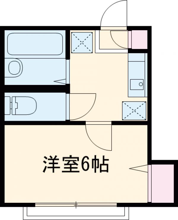 サンセットビィラの間取り
