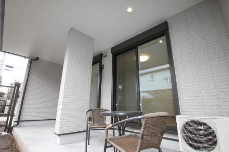 10/24 バルコニー