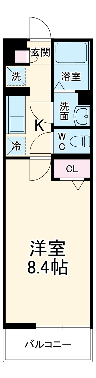 リブリ・daimonの間取り