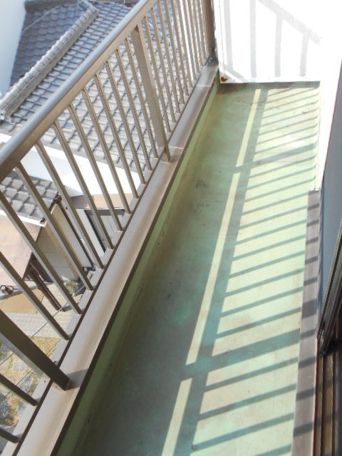 12/24 バルコニー