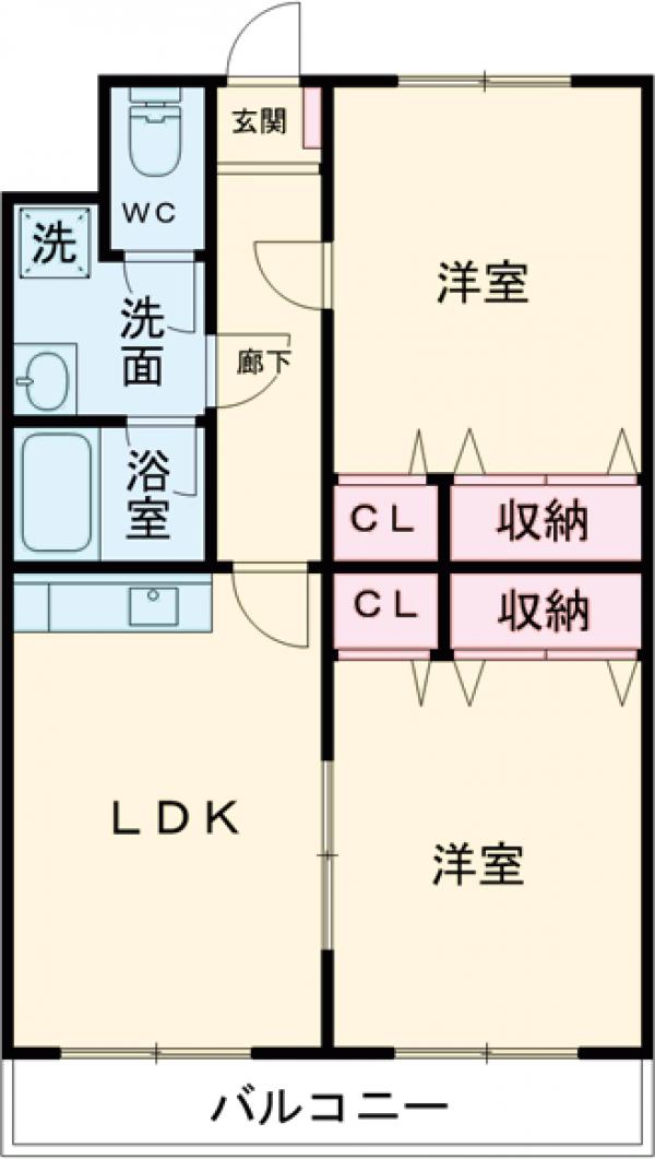 マンショングランチャイルドの間取り
