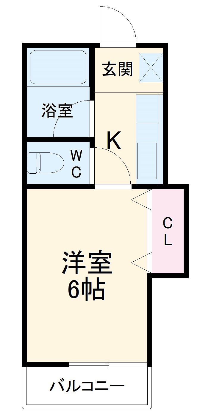 スペース上大槻の間取り