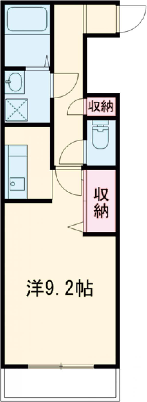 メゾンクレアの間取り