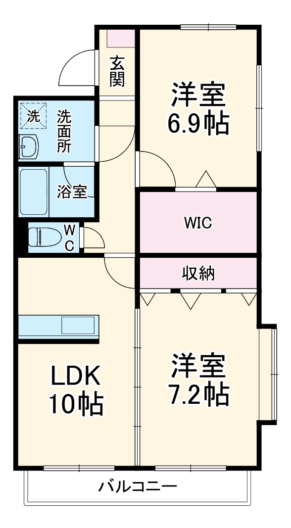 NYSマンションの間取り