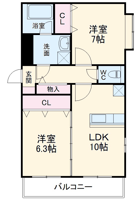 NYSマンションの間取り