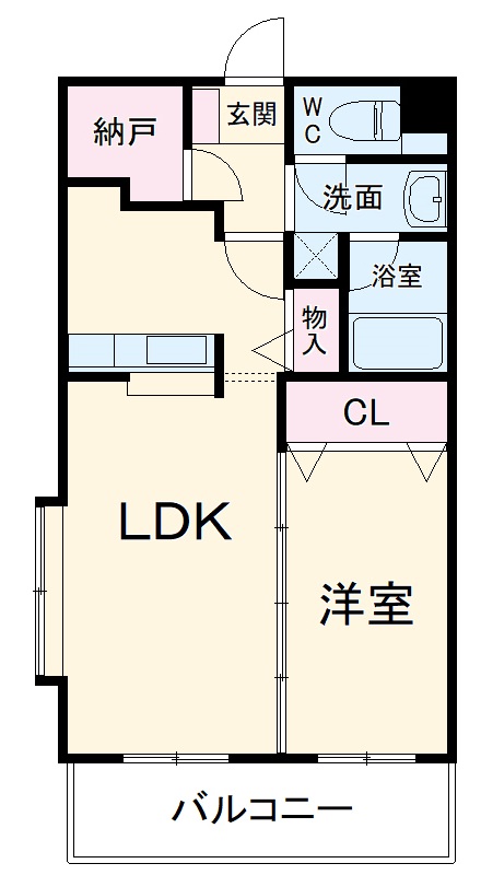 プリマベーラⅠの間取り
