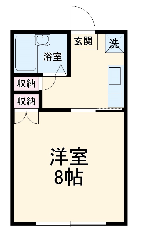 トヒロアパートの間取り