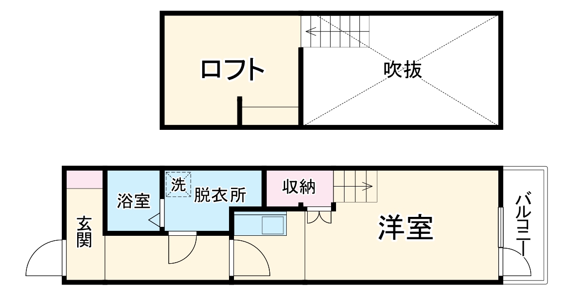 Libra神宮南の間取り