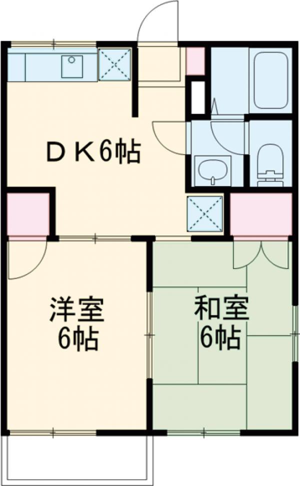 フレグランストムの間取り