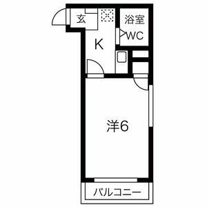 サントピア東海通Ⅰの間取り