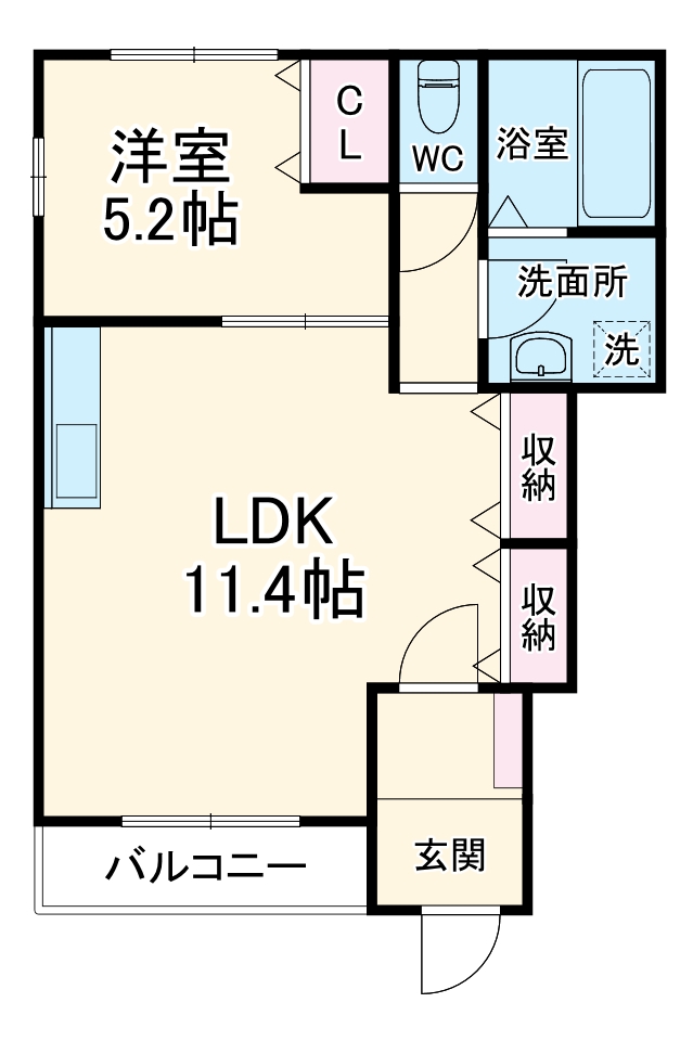 アミュレットの間取り