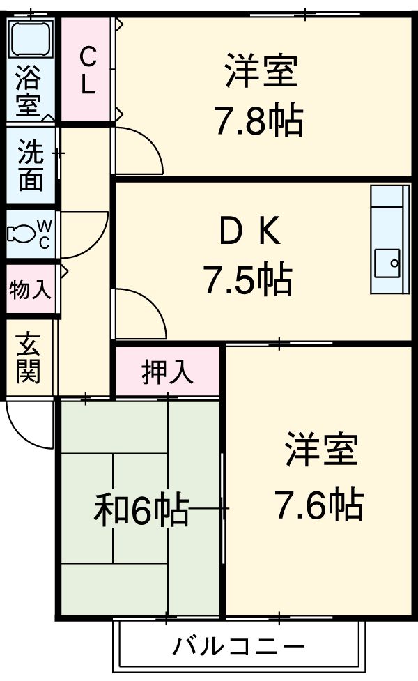 2/25 間取