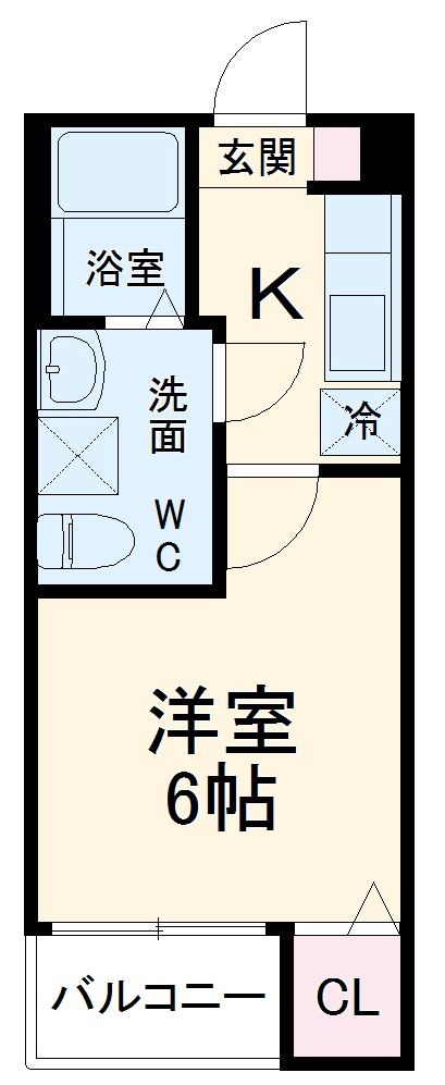 プラージュ柴田の間取り