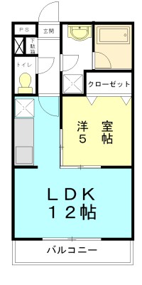 鈴張町の完工年月(2011年5月)築の賃貸マンションの間取り
