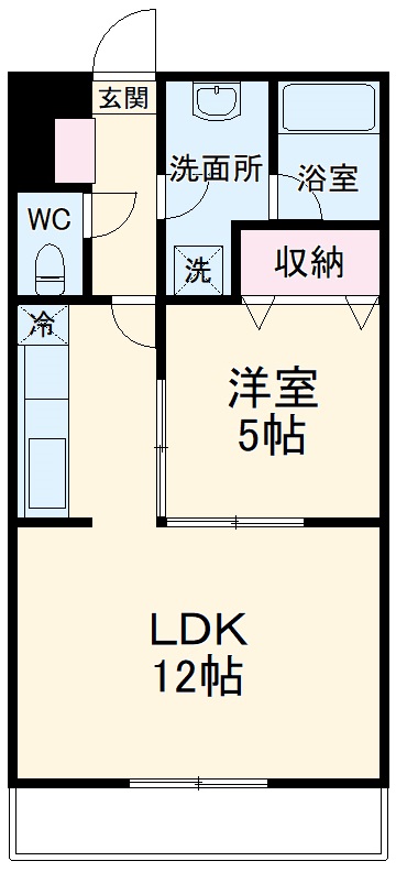 エミーナの間取り