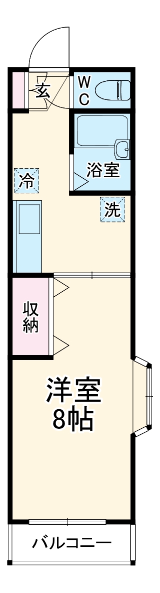 コーポ櫻井の間取り