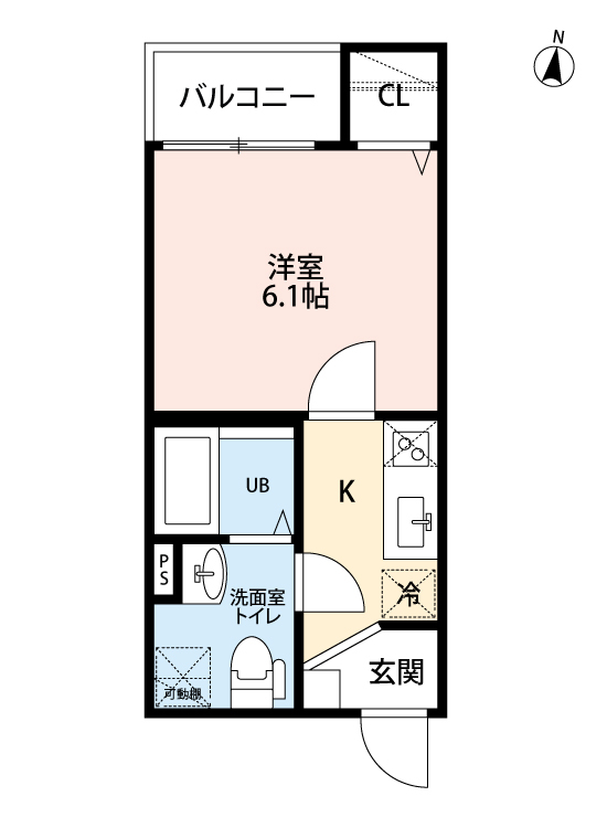 アヴニール金山の間取り