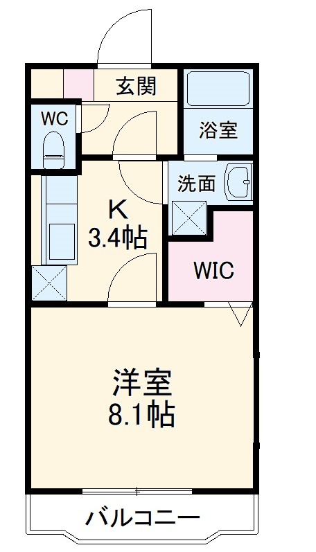 ハーベストの間取り