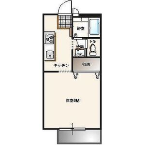 リリックハイツ駅南の間取り