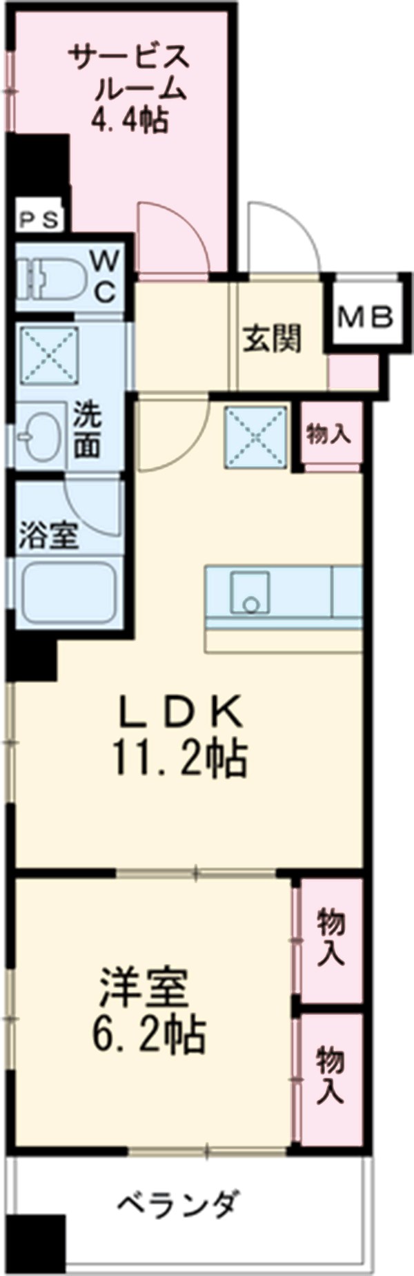 i-Gateの間取り