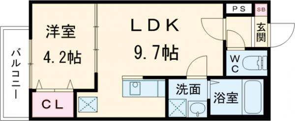 Haro Kanayama(ハロカナヤマ)の間取り