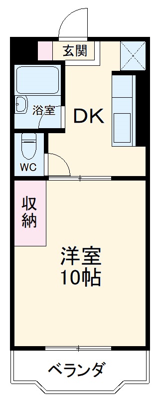 グランシャリオⅠの間取り