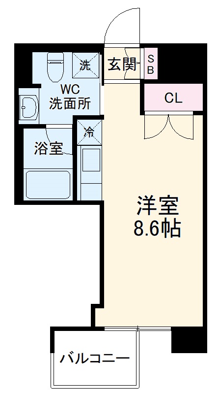 Comfort金山の間取り