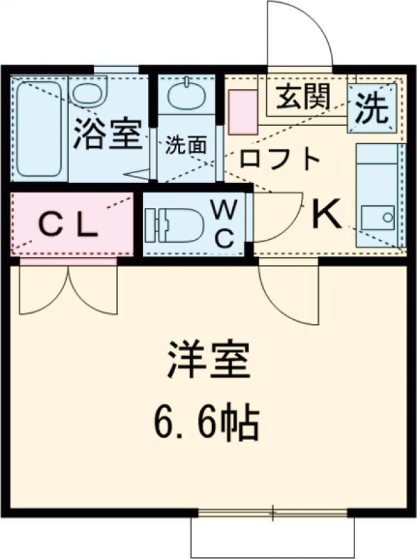 グリシーヌ成城の間取り