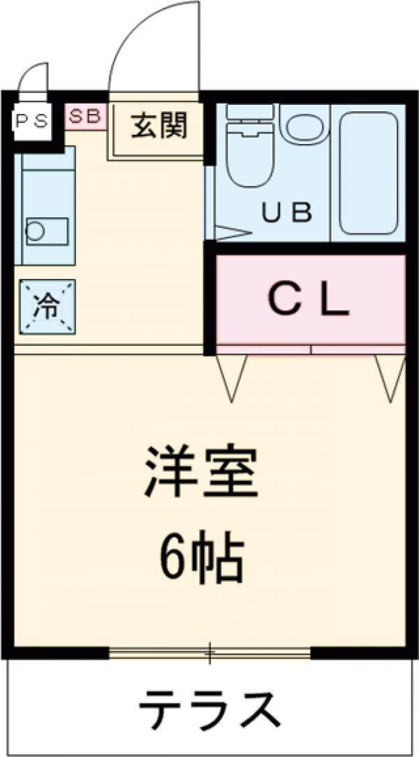 エスペランス喜多見の間取り