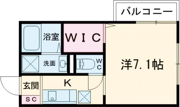 フォンターナの間取り
