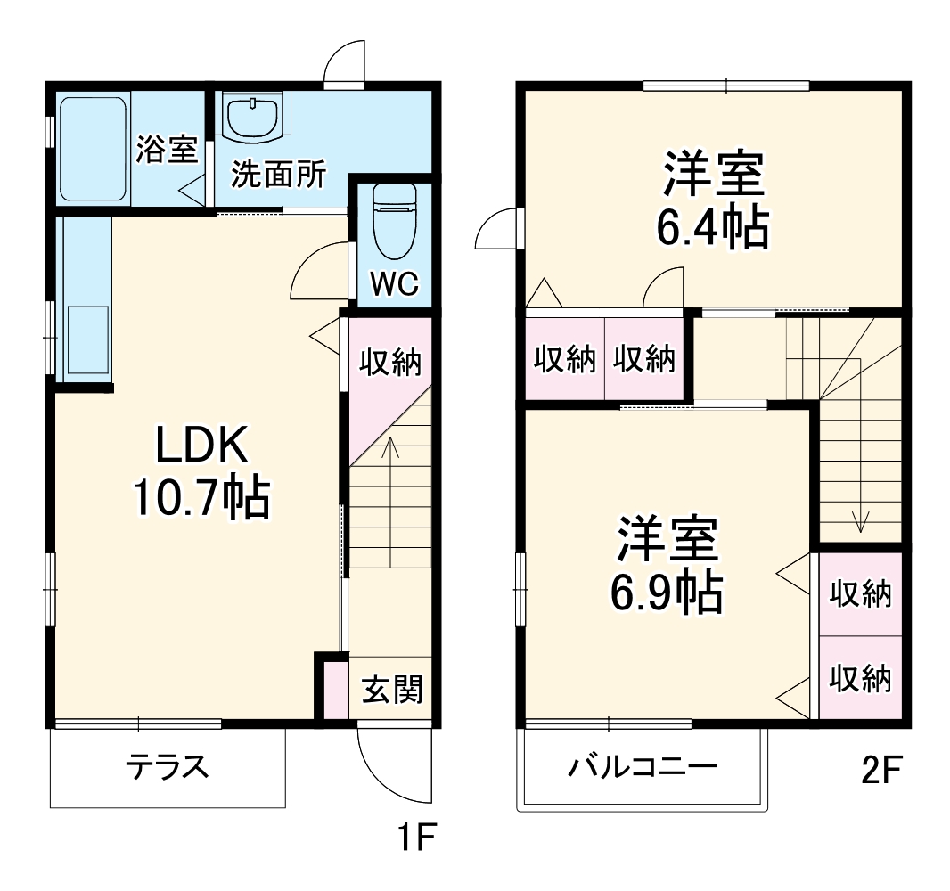 プロシードKの間取り