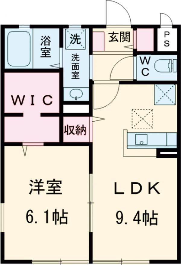 グレイス植上の間取り