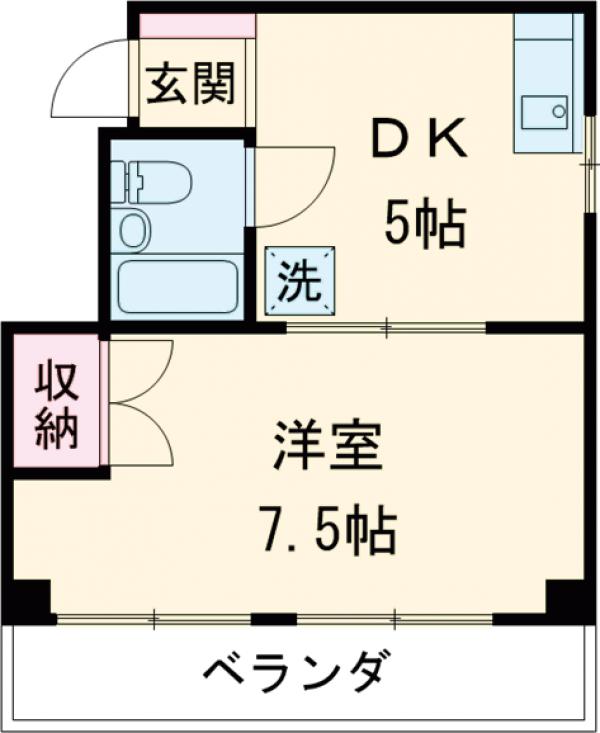 BLDG福島の間取り