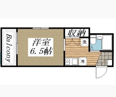 メゾン山西の間取り