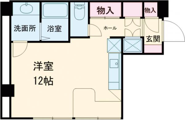 ベルメゾン千歳台の間取り