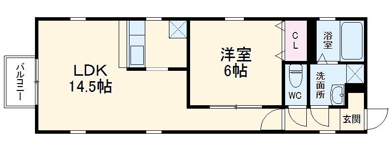 グランレーヴ金山Ⅱの間取り